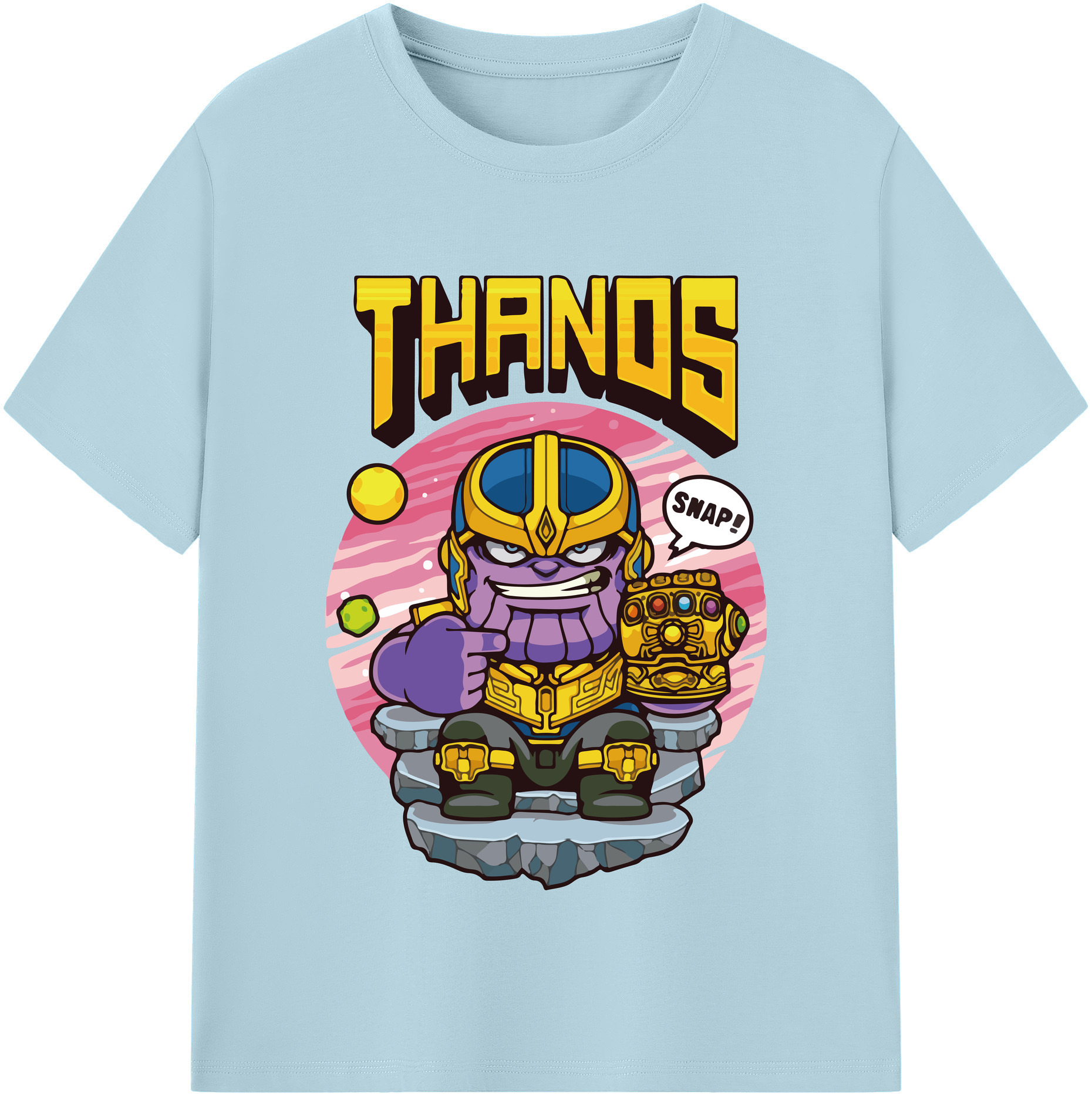 （画像用） アベンジャーズ The Avengers 綿100％半袖Tシャツ（フロントプリント）